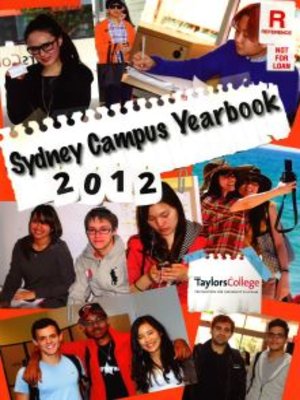 cover image of Taylors College Sydney Campus Yearbook 2012